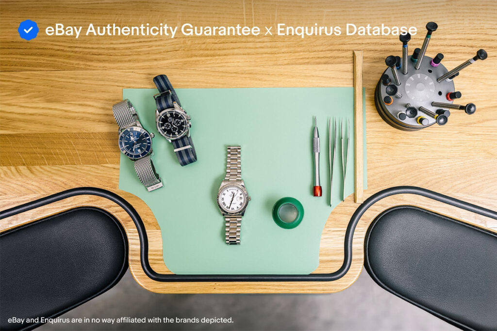 eBay Strengthens Authentication for Luxury Watches with Integration of Enquirus 