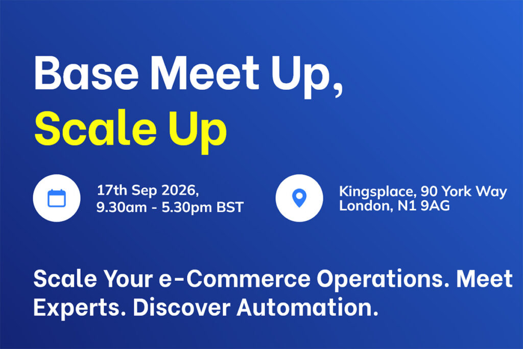 Base Meet Up, Scale Up 2026 -17th September