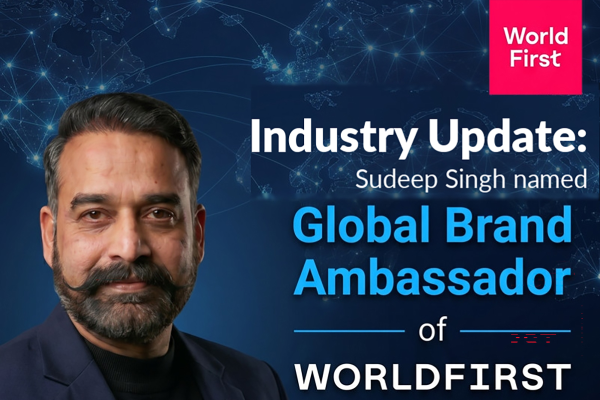 Sudeep Singh appointed Worldfirst Global Brand Ambassador