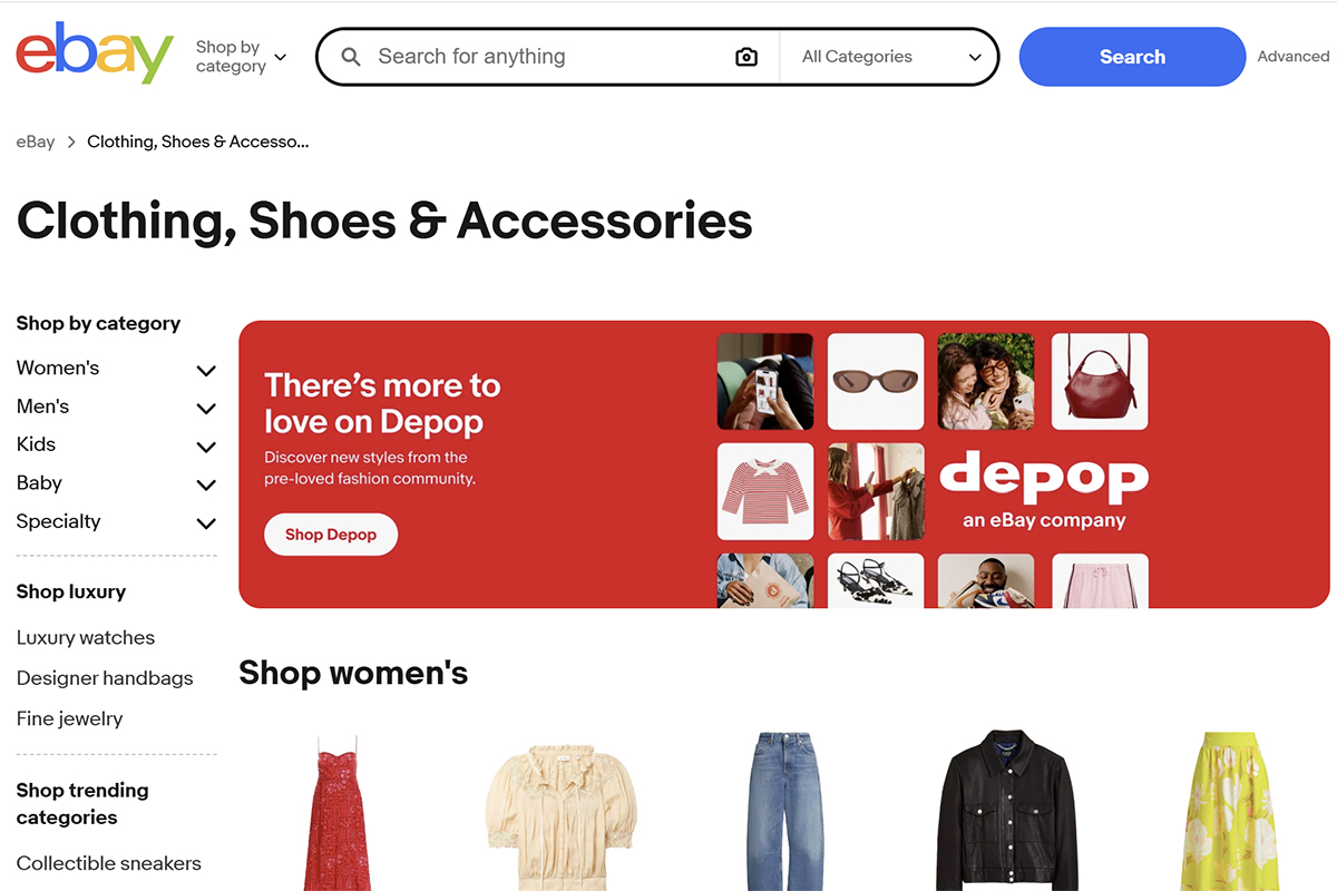 Shopping for Fashion? Why not try Depop says eBay?