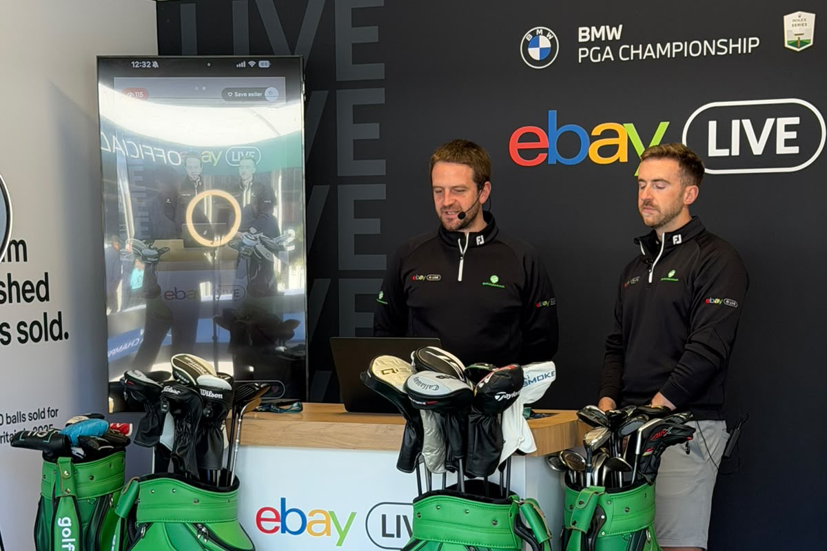 How GolfClubs4Cash got to the BMW PGA Championship with eBay Live