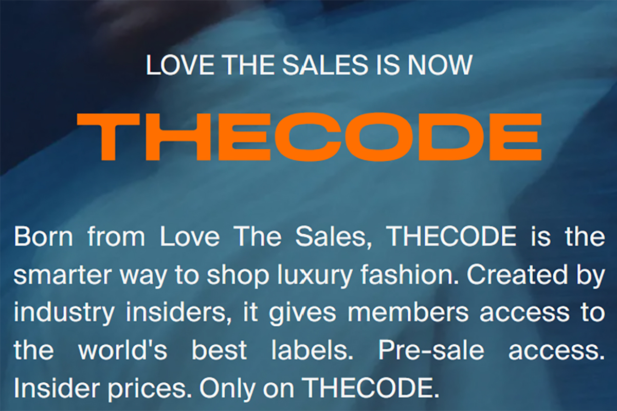 Love the Sales Relaunches as THECODE