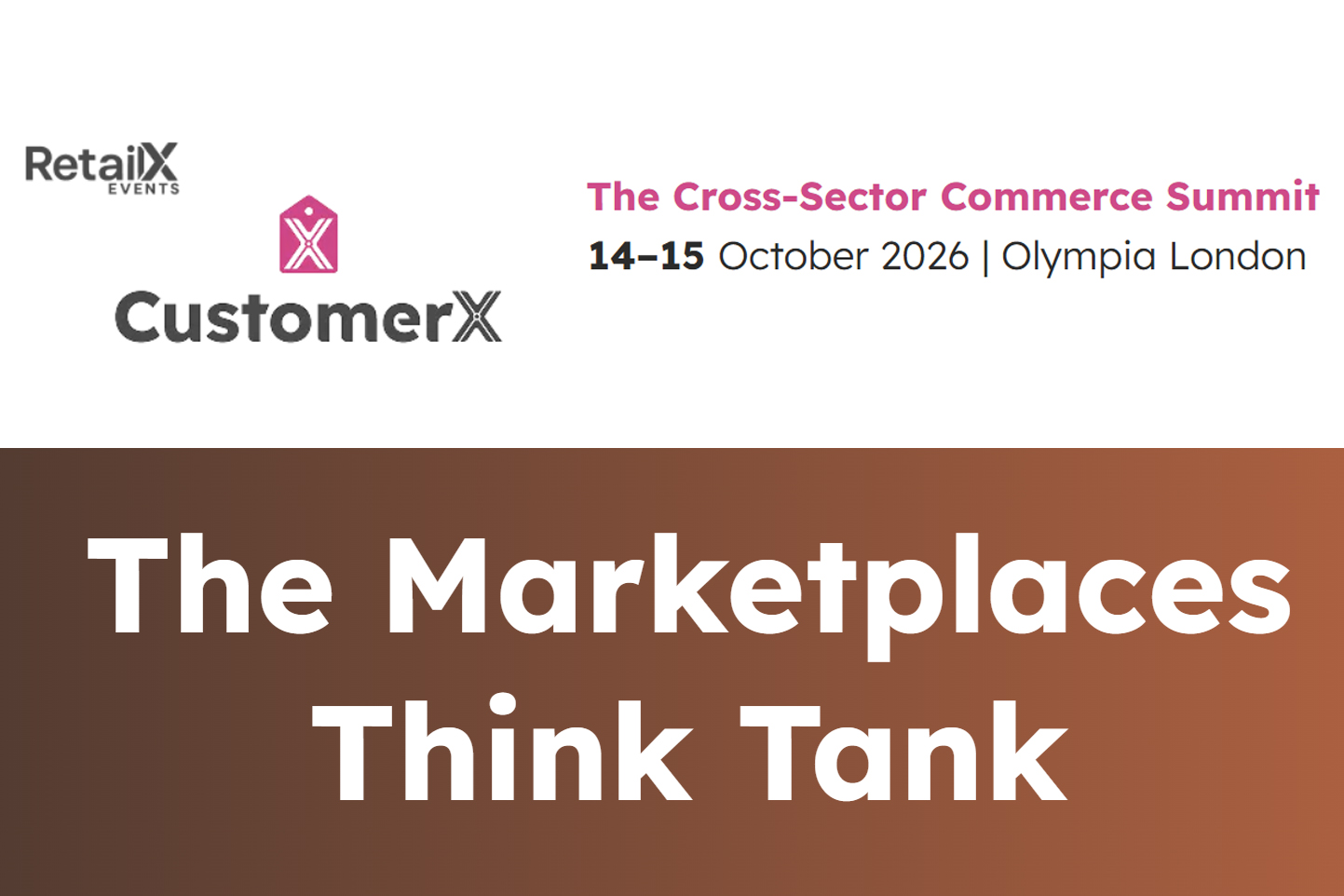 1 Week to go to The Marketplace Think Tank at CustomerX