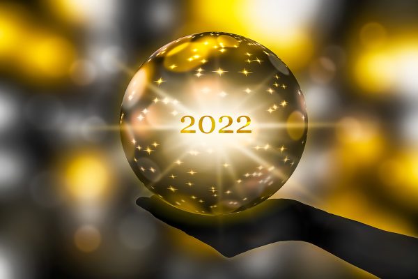 Golden,Crystal,Ball,In,A,Hand,,Prediction,For,2022,,Brights