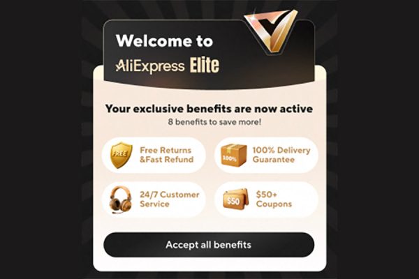 AliExpress Elite no-fee loyalty scheme launched
