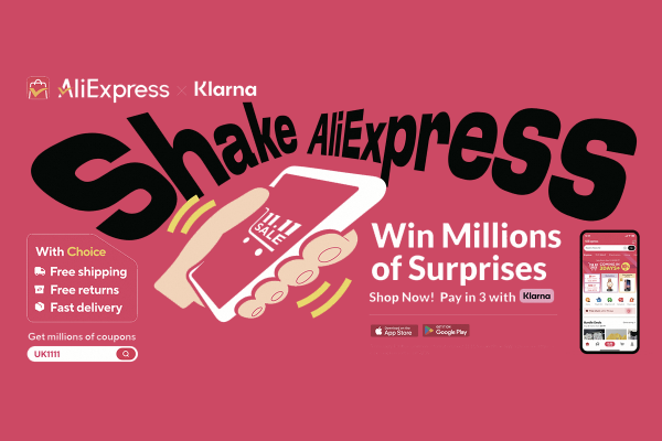 AliExpress discounts, prizes and livestream for UK shoppers in 11.11 Global Shopping event