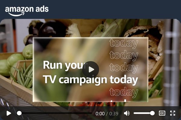 Amazon Ads Introducing Brand+ AI-Optimized TV Advertising