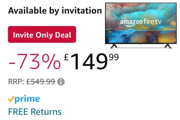 Amazon Black Friday Invite Only Deals