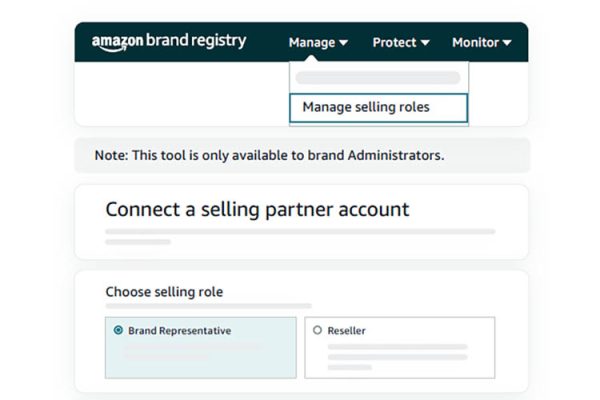Amazon Brand Registry Vendor selling roles added