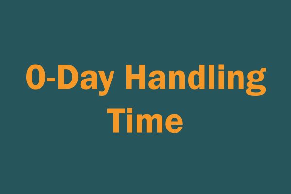 Amazon Handling Time Change from 1-day to 0-day