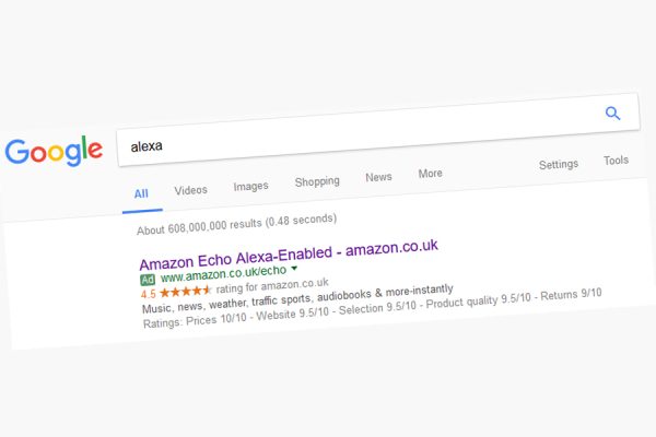 Amazon-Paid-Search-on-Google