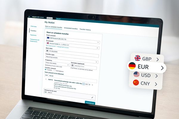 Amazon expands Seller Wallet to Europe