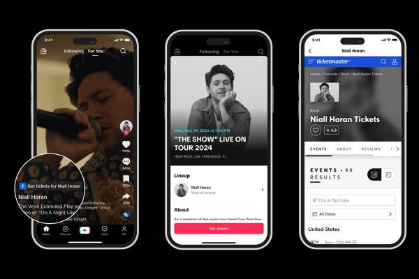 Artists can use Ticketmaster on TikTok to promote their live dates