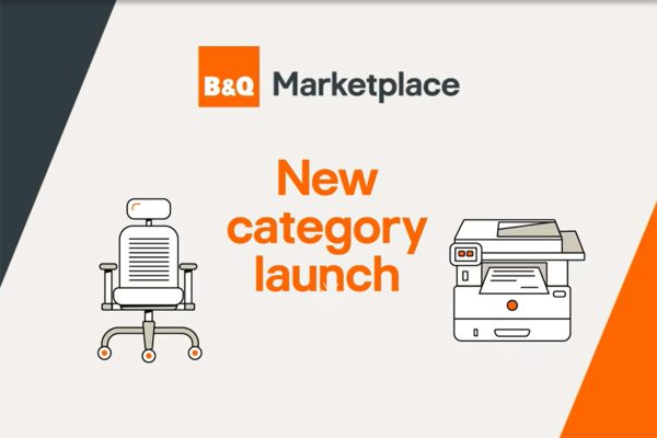 B&Q Marketplace opens Tech & Home Office category