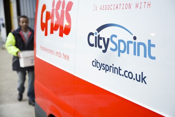 CitySprint-partners-with-Crisis-for-12th-year