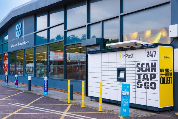 Co-op accelerates parcel locker partnership with InPost