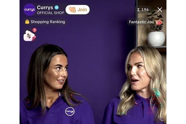 Currys Adds TikTok Shop to its Basket