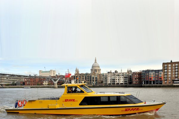 DHL-Express-riverboat-parcel-delivery-service-launched-in-London