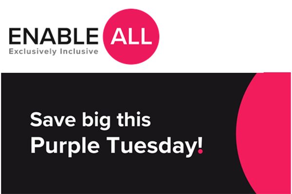 #DoBetter this Purple Tuesday and shop at EnableAll