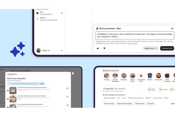 Etsy’s new AI tools help sellers save time, reach buyers, and boost sales