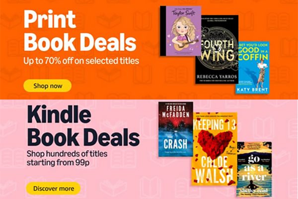 First ever UK Amazon Book Sale launches this April First ever UK Amazon Book Sale launches this April