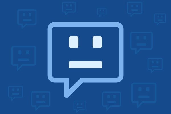 Chatbot / chat bot / chatterbot flat vector illustration for web