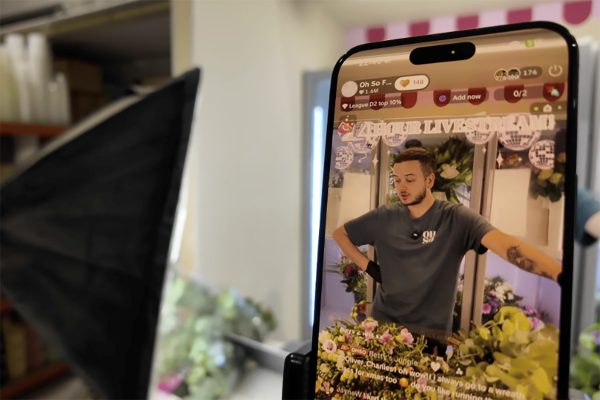 Fresh flower sales growth on TikTok Shop ahead of Valentine's Day