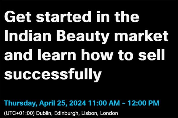 Get started in the Indian Beauty market and learn how to sell successfully