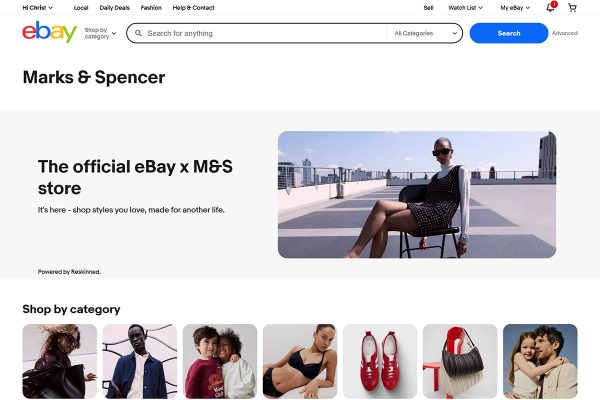 M&S Resale launched on eBay