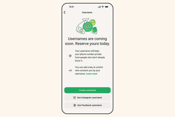 Meta introduce WhatsApp Username for privacy