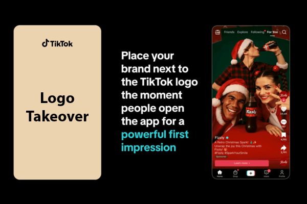 New TikTok Logo Takeover High-Impact Ad Solutions