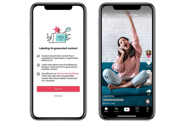 New TikTok label to disclose AI-generated content