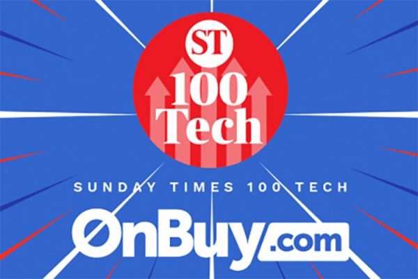 OnBuy recognised in Sunday Times 100 Tech