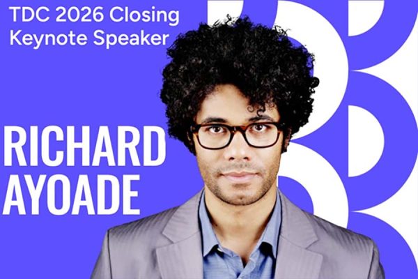 Richard Ayoade announced as TDC2026 closing Keynote Speaker