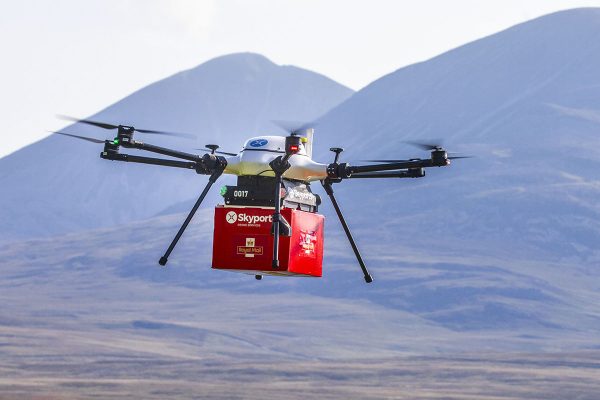 Royal Mail mail by drone trial in Argyll and Bute