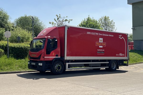 Royal Mail trials electric truck with Magtec