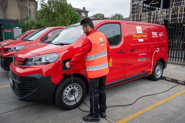 Royal Mail unveils 7000th electric vehicle