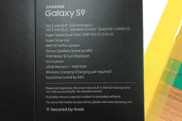 Samsung-Galaxy-S9-Retail-Box