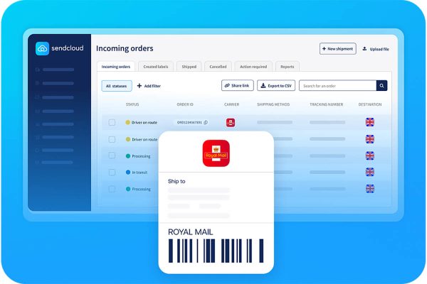 Sendcloud unlocks Royal Mail shipping - minus the paperwork