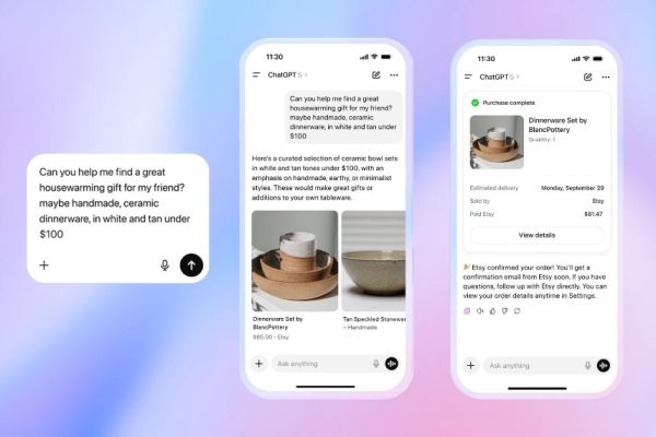 Shop Etsy and Buy it in ChatGPT - Shopify next!