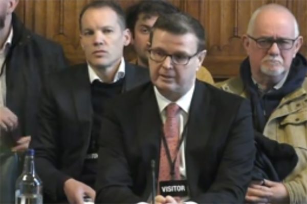 Simon Thompson grilled by MPs