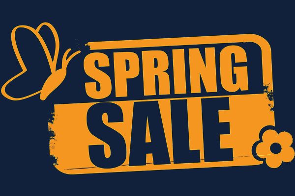 green stamp spring sale