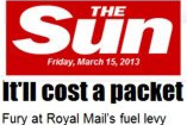 The-Sun-Royal-Mail-Fuel-Surcharge