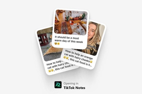 TikTok Notes photo sharing app coming soon