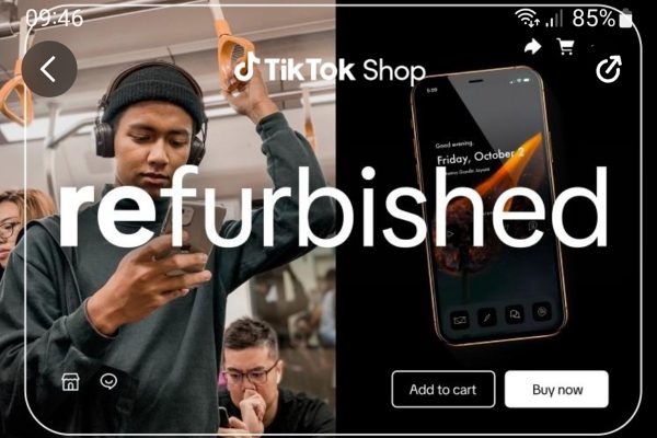 TikTok Shop UK launches 'refurbished technology' category