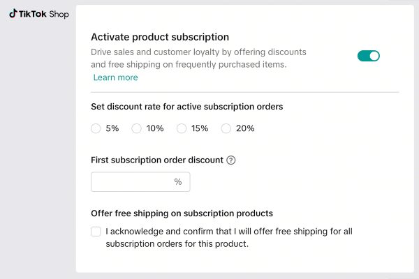 TikTok Subscriptions coming to all UK sellers