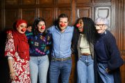 Traitors stars promote Red Nose on Amazon
