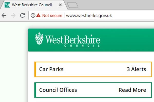 West-Berkshire-Council-example-of-UK-websites-are-not-secure