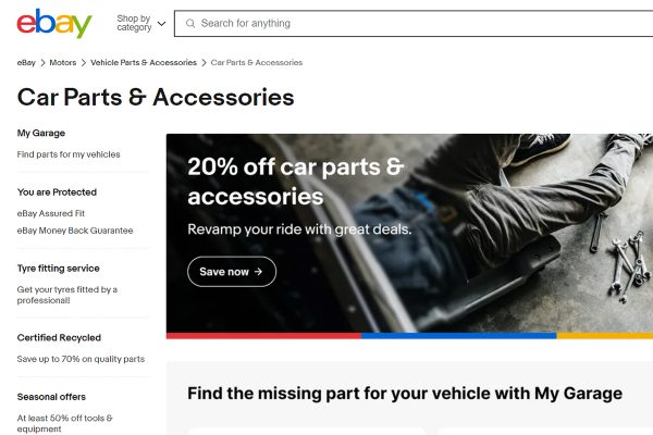 Why eBay are the top UK aftermarket parts marketplace