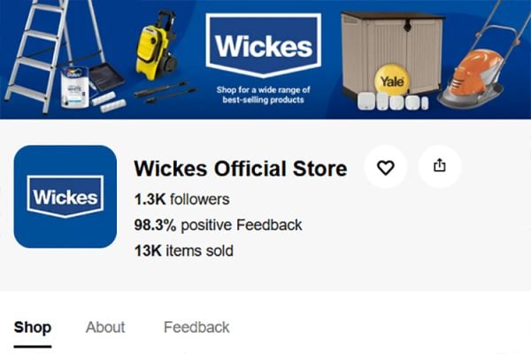 Wickes-eBay-Store-mirrors-website-experience
